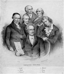 Goethe Schiller Wieland Klopstock Lessing Herder