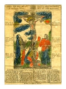 Godvrugtige Meditatien op de laatste woorden ons Heere Jesu Christi, stervende aan 't Kruis published by Weduw H. Bontamps Limburgs Museum L36231