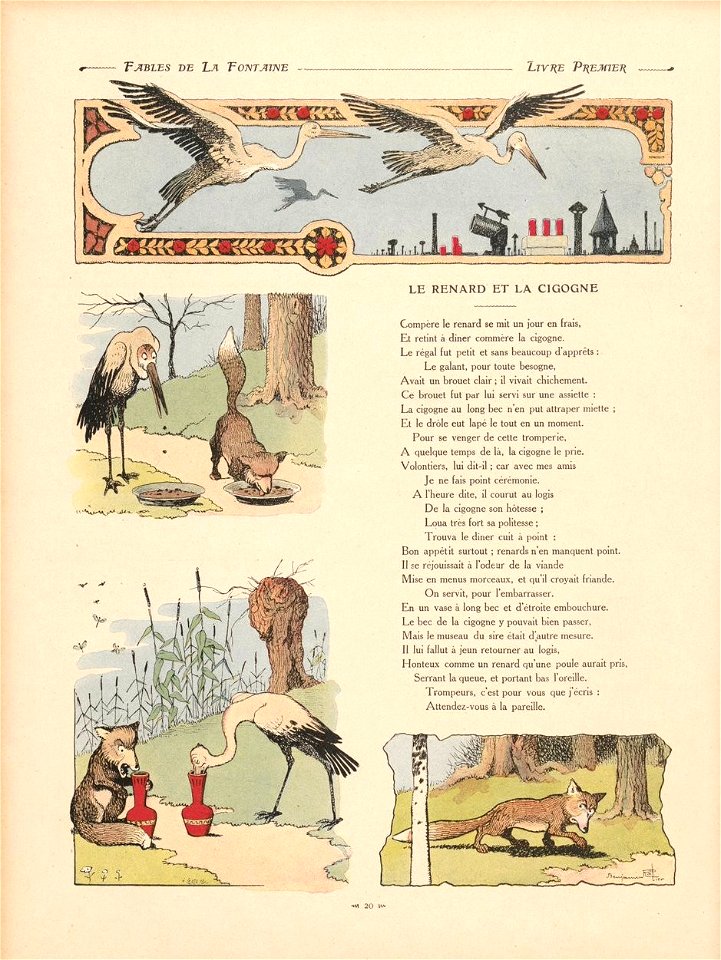 Fables-16-renard&cigogne