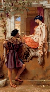 Godward The Old Old Story 1903