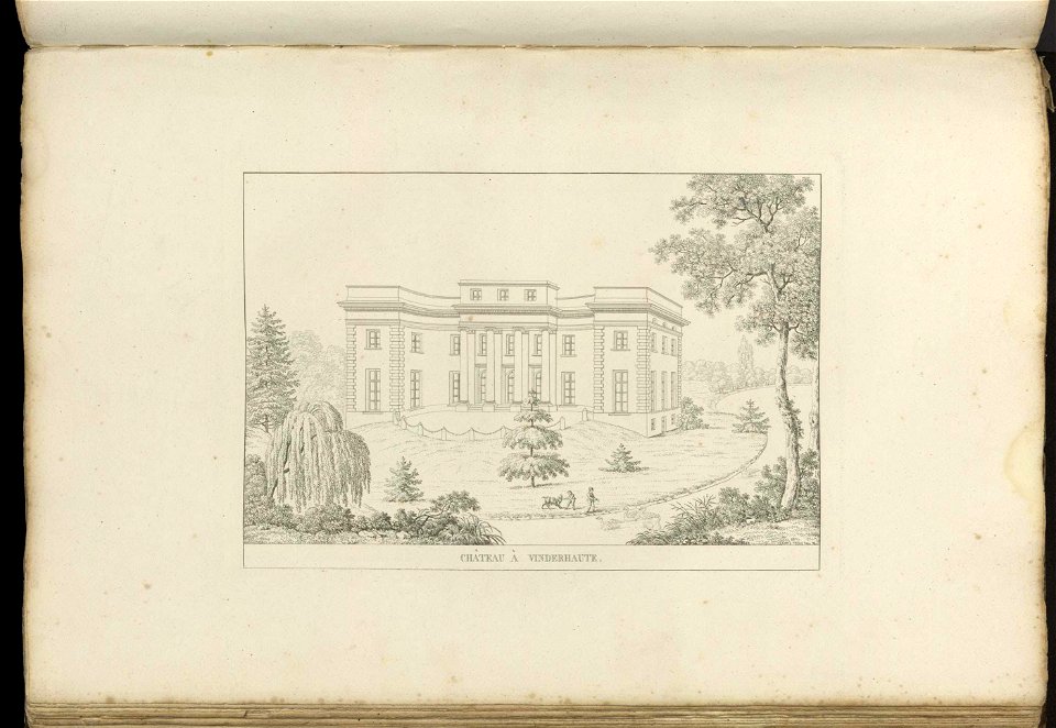 Goetghebuer - 1827 - Choix des monuments - 072 Chateau Vinderhaute Gand