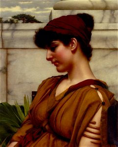 Godward-A Classical Beauty In Profile