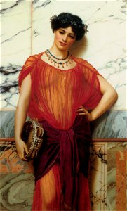 Godward-Drusilla-1906. Free illustration for personal and commercial use.