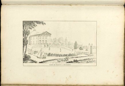 Goetghebuer - 1827 - Choix des monuments - 103 Maison plaisance Destelberge Gand