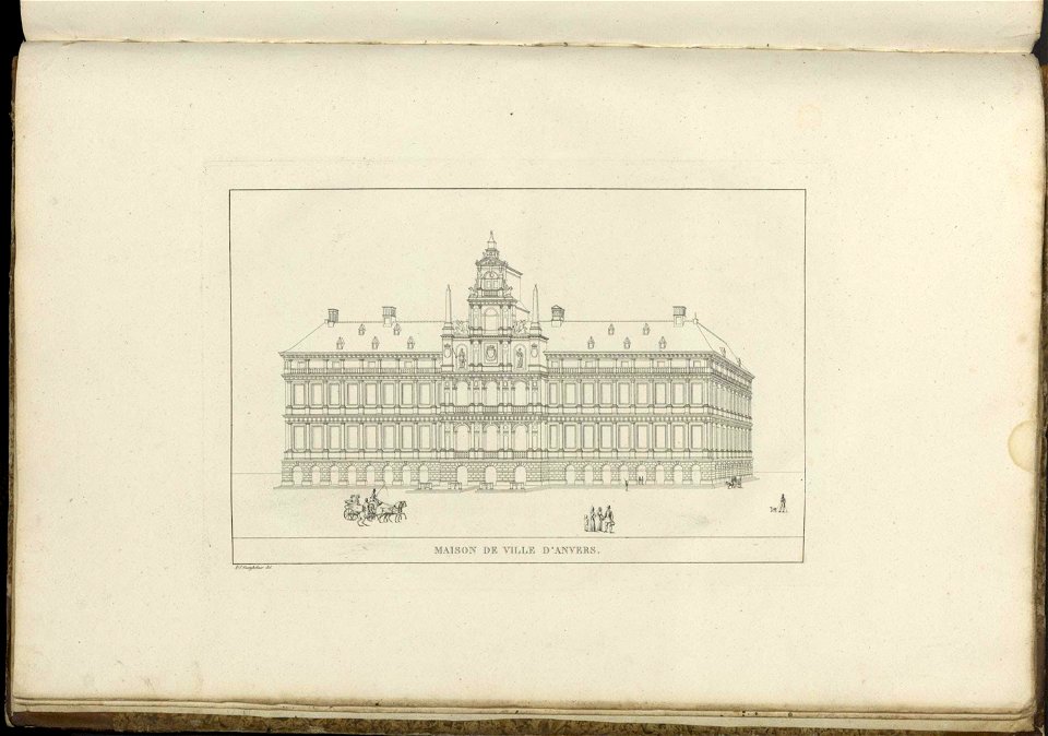Goetghebuer - 1827 - Choix des monuments - 115 Maison Ville Anvers