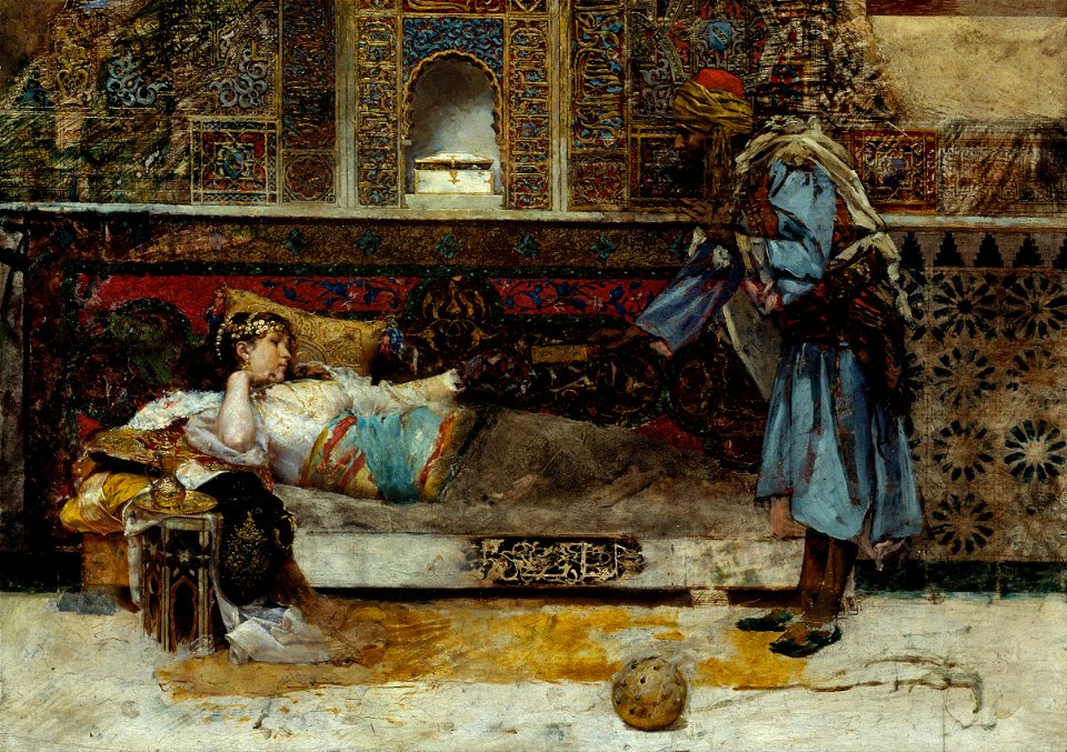 Antoni Fabrés - The Sultan's Gift - Google Art Project