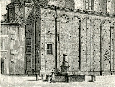 Fabriano parte laterale della chiesa di San Domenico