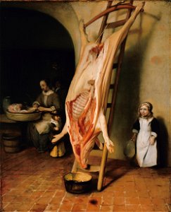 Barent Fabritius - Het geslacht varken