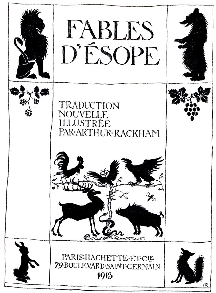 Fable-esope-rackham 01 - Free Stock Illustrations 