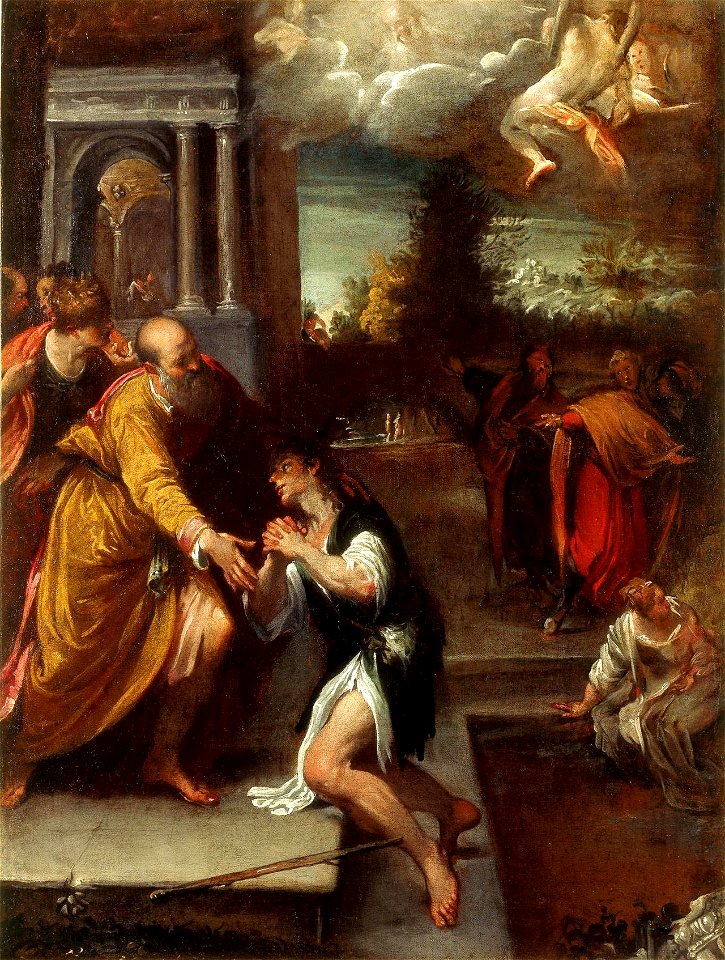 Pietro Faccini, Il Figiol Prodigo (copia da Annibale Carracci)