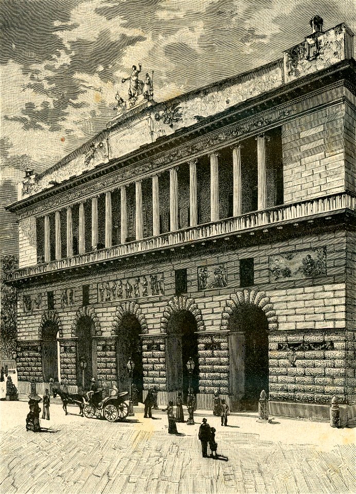 Facciata del Teatro San Carlo di Napoli