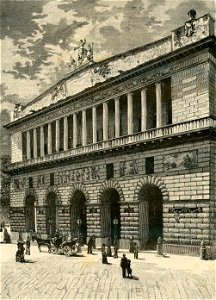 Facciata del Teatro San Carlo di Napoli