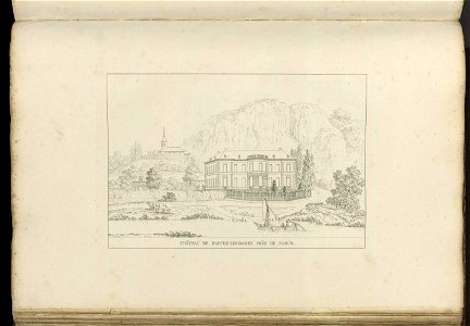 Goetghebuer - 1827 - Choix des monuments - 078 Chateau Marche les Dames Namur