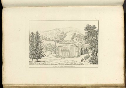 Goetghebuer - 1827 - Choix des monuments - 086 Chateau Juslenville Spa