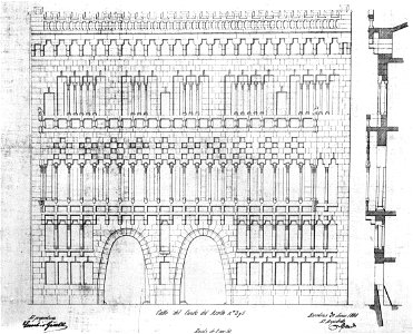 Fachada Palacio Güell (1886)