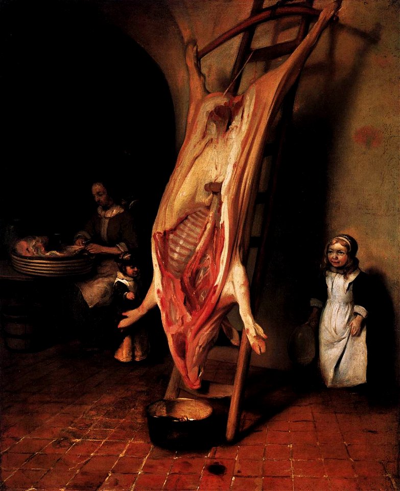 Barent Fabritius - The Slaughtered Pig - WGA7719