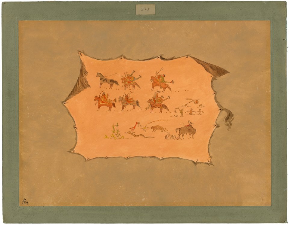 Facsimile of a Pawnee Doctor's Robe C16556
