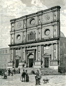 Facciata della chiesa di San Bernardino