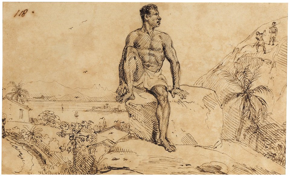 Facte of m. Rio Seco at Isle of Governador, da Coleção Brasiliana Iconográfica
