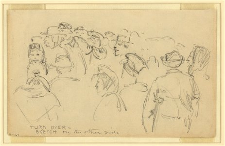 Faces in a crowd LCCN2004660566
