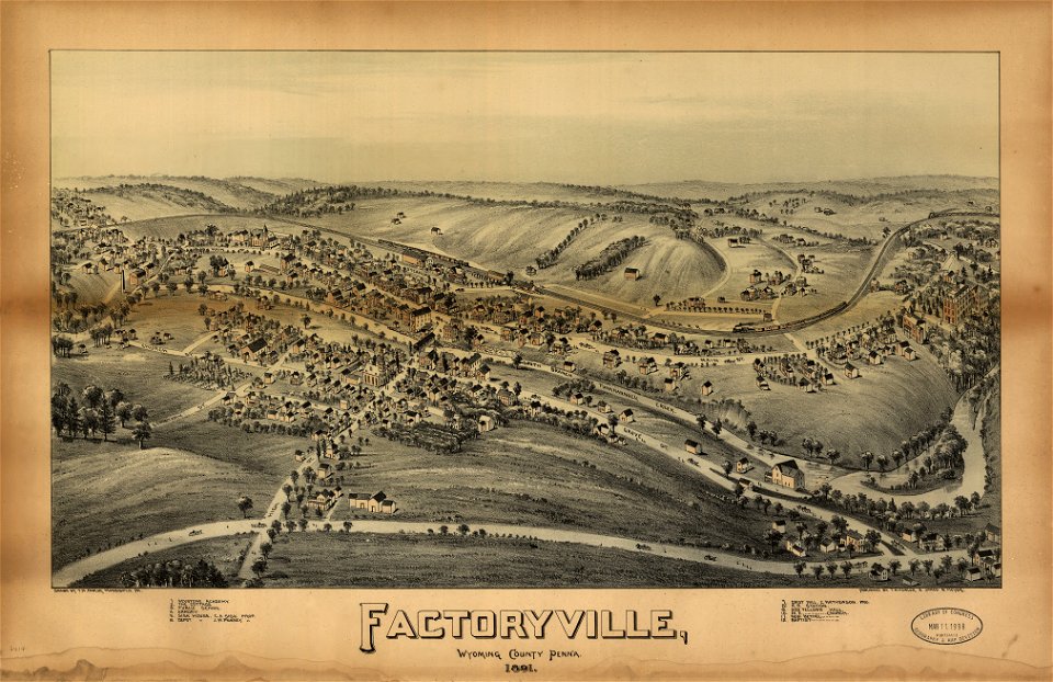 Factoryville, Wyoming County, Penn'a LOC 91684102