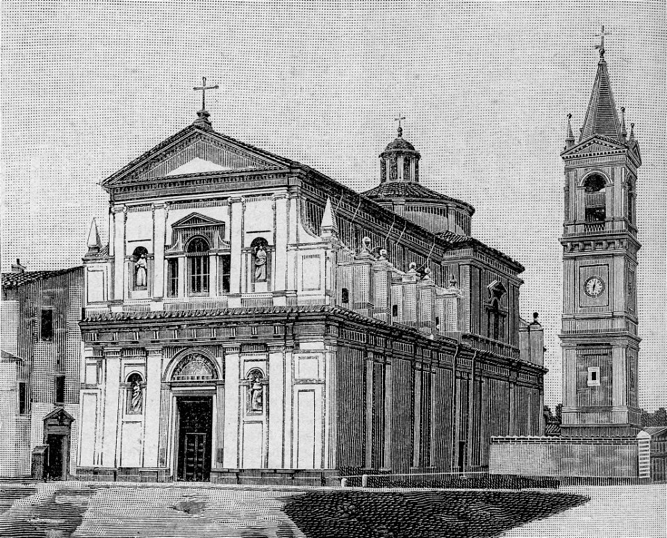 Faenza – Chiesa di San Domenico (xilografia)