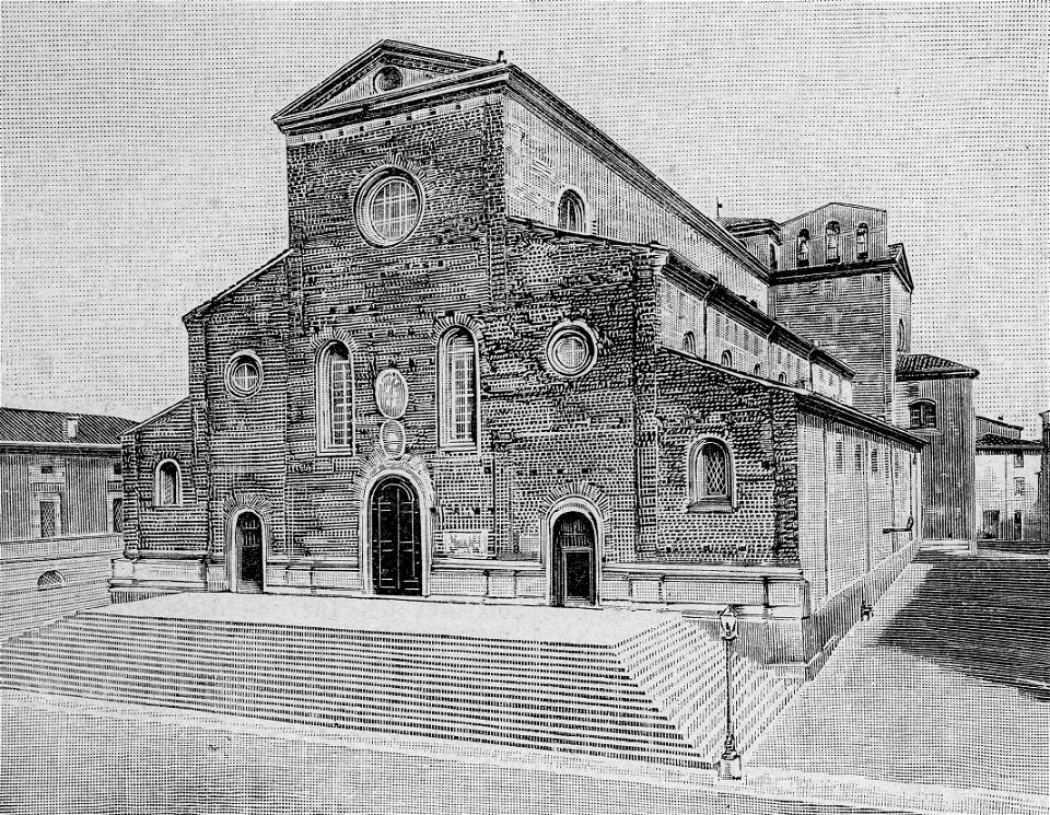 Faenza – La Cattedrale (xilografia)