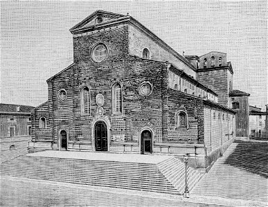Faenza – La Cattedrale (xilografia)