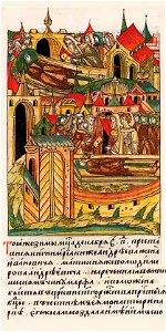 Facial Chronicle - b.10, p.440 - Death of Maria of Serpukhov