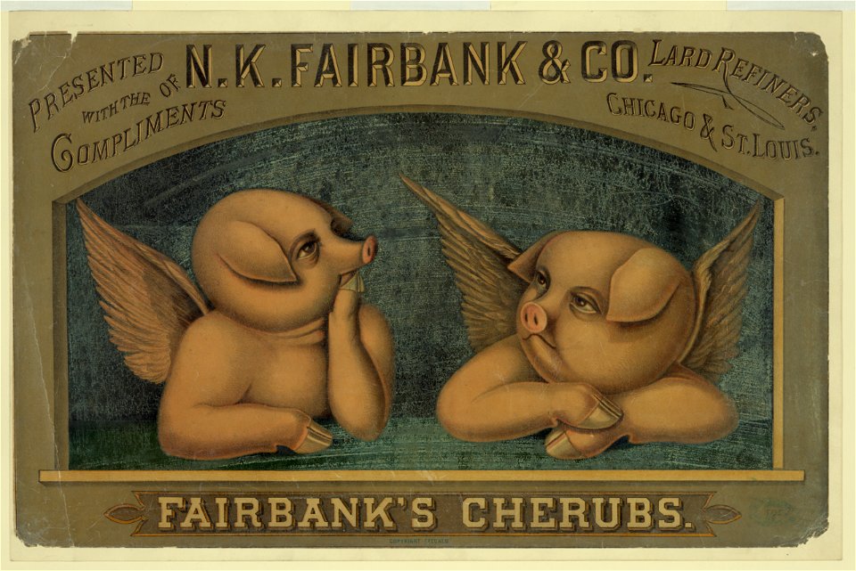 Fairbank's cherubs-Presented with the compliments of N.K. Fairbank & Co., lard refiners, Chicago & St. Louis LCCN93504536