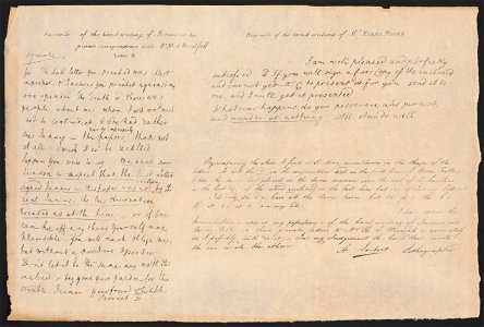 Facsimile of the handwriting of Junius... LCCN2004670523