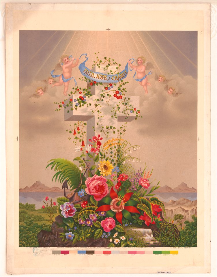 Faith, Hope and Charity - F. Gleason, Boston. LCCN99400476