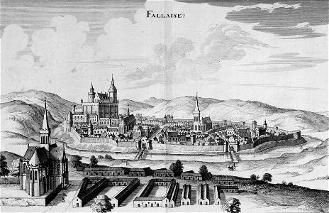 Falaise Merian 1657