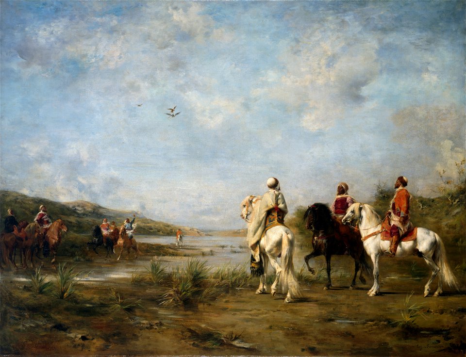Falcon Hunt ('Algeria Remembered') P1206
