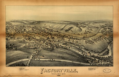 Factoryville, Wyoming County, Penn'a LOC 91684102