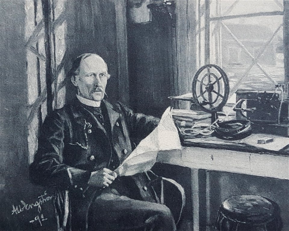 Fadern Lars Engström x Albert Engström 1892