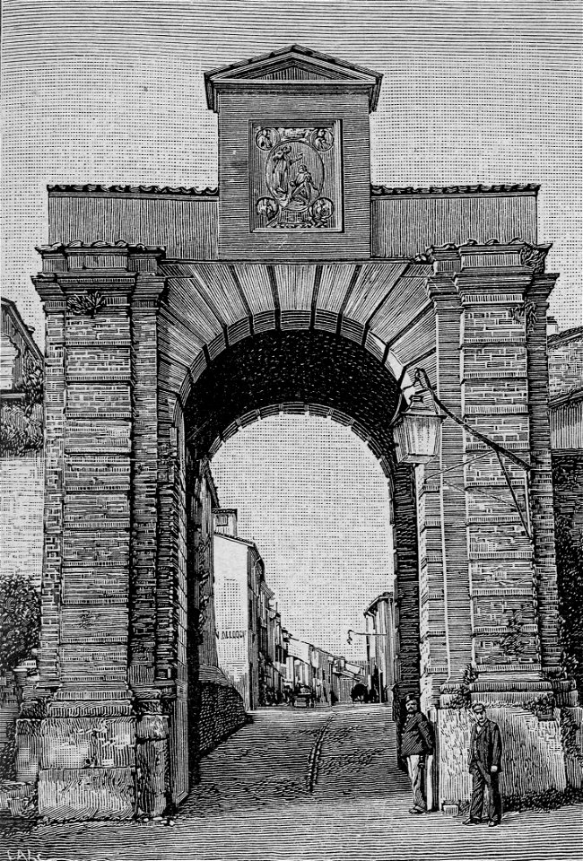 Faenza – Porta Pia (xilografia)