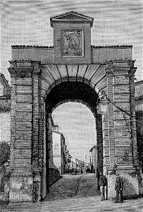 Faenza – Porta Pia (xilografia)