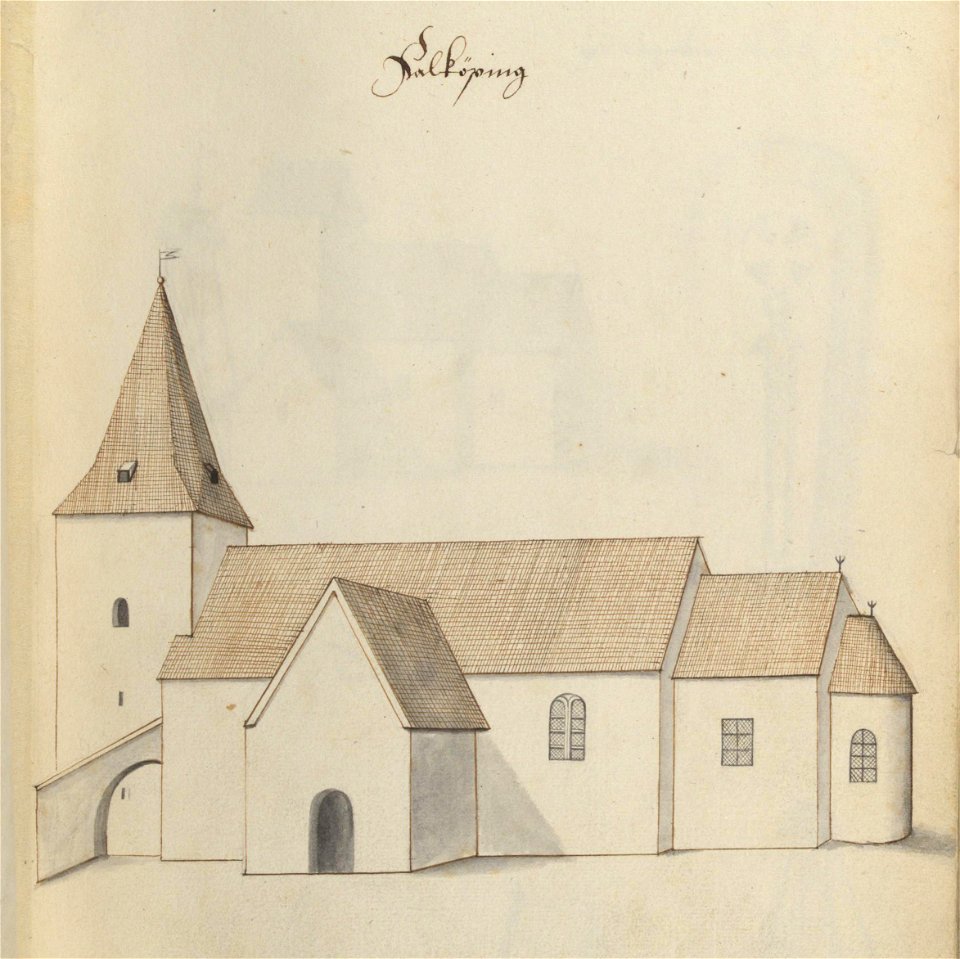 Falköping, Sankt Olofs kyrka - Peringskiöld