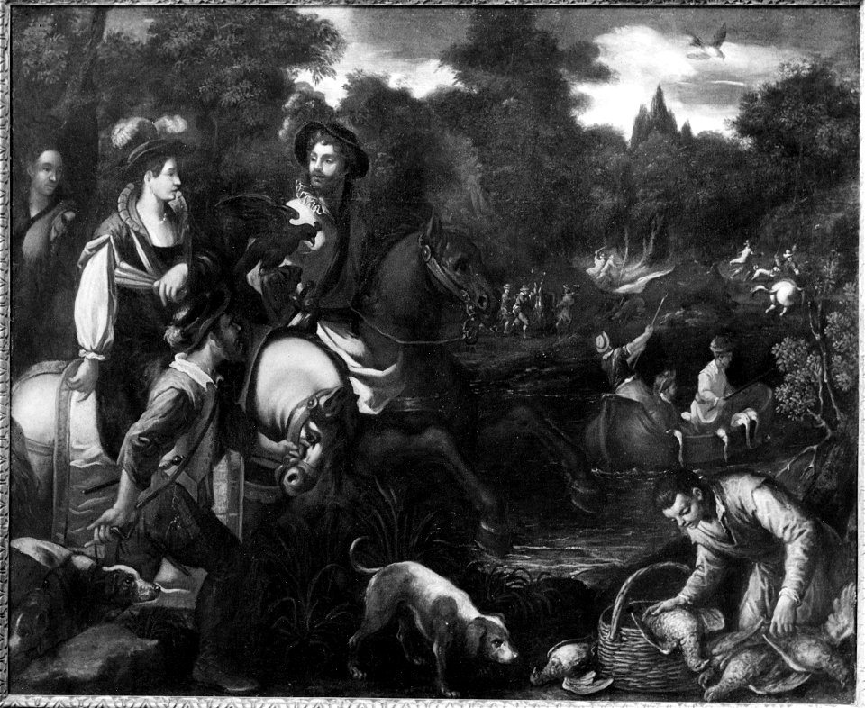 Falcon Hunt - Nationalmuseum - 17080