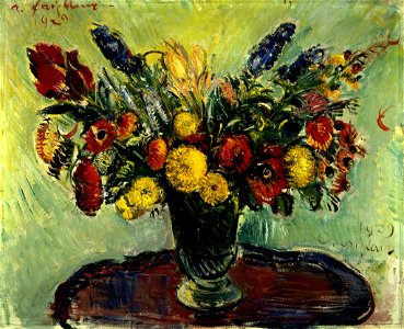 Faistauer Blumen vor Grun