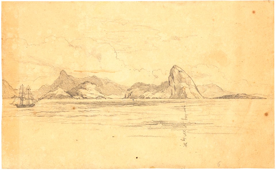 False Sugar Loaf, da Coleção Brasiliana Iconográfica