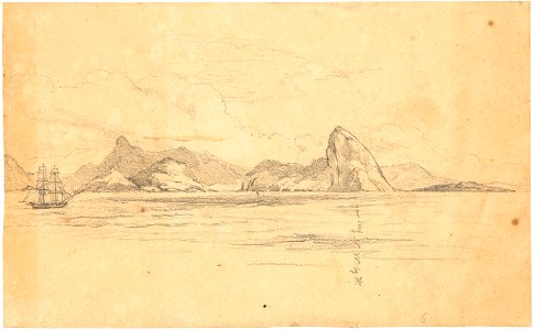 False Sugar Loaf, da Coleção Brasiliana Iconográfica