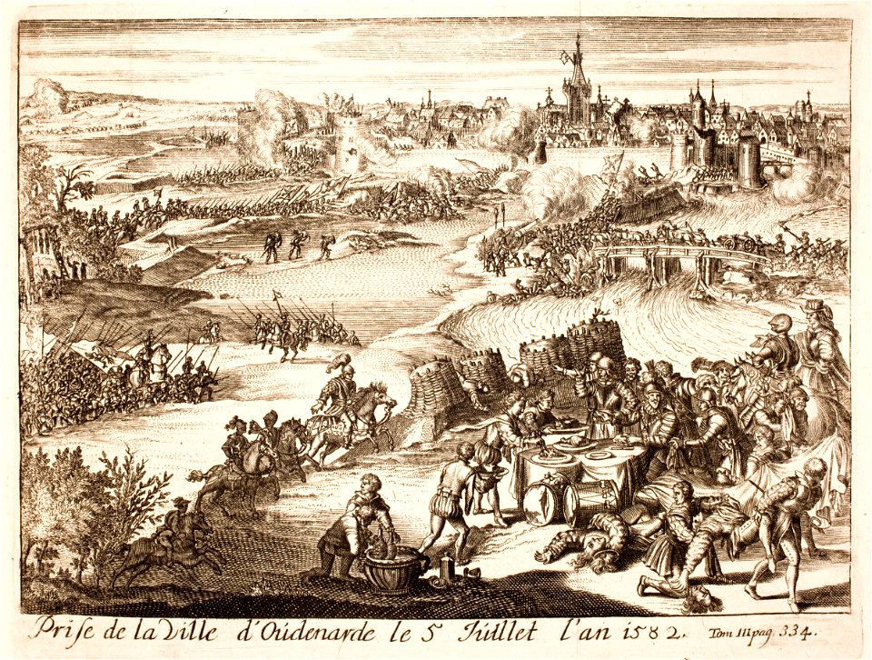 Famien Strada Histoire-Capture of Oudenaarde 1582-ppn087811480 MG 8938p334