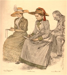 Familie General A. Brausewetter, C.W.Allers 1893