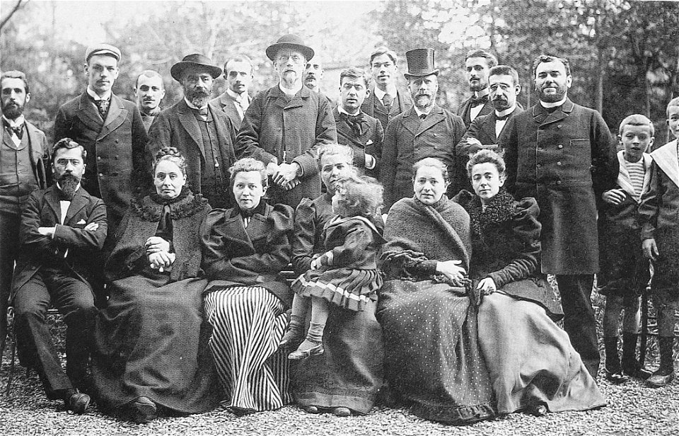 Famille missionnaire protestante à Paris 1896