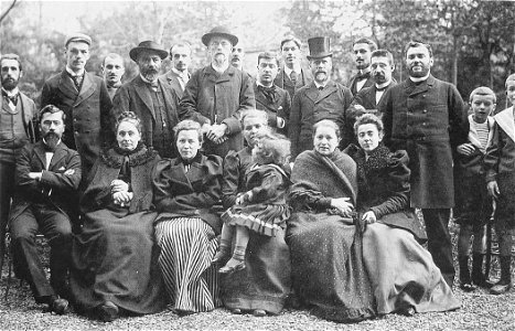 Famille missionnaire protestante à Paris 1896