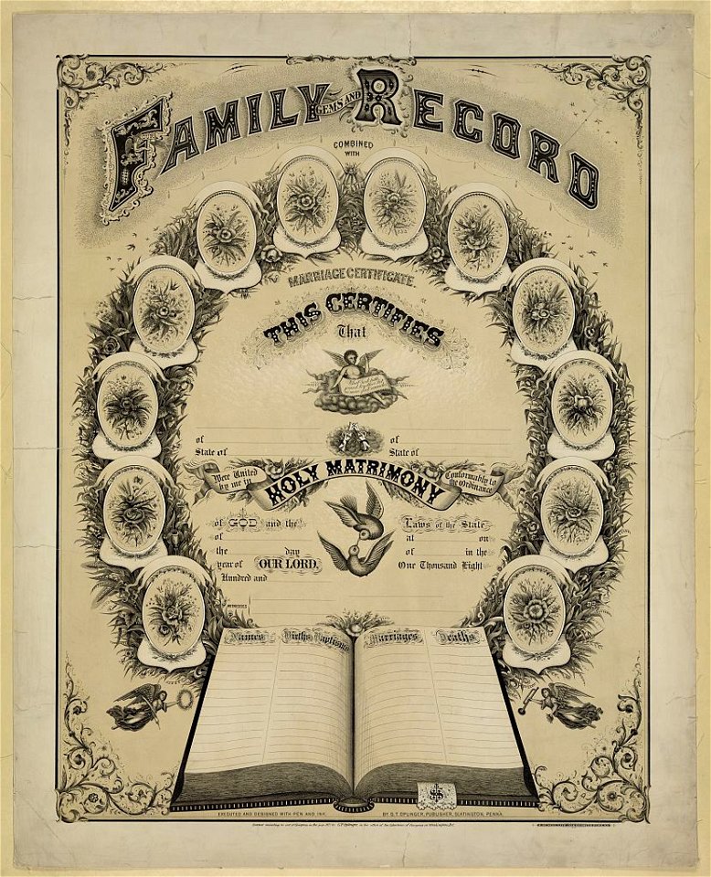 Family gems and record. Slatington, Pa LCCN2003680079