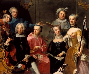 Family Group (Martin van Meytens d.y.) - Nationalmuseum - 20193
