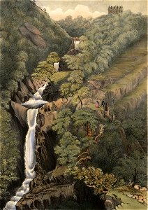 Falls of the Mynach, Devil's Bridge - Cardiganshire